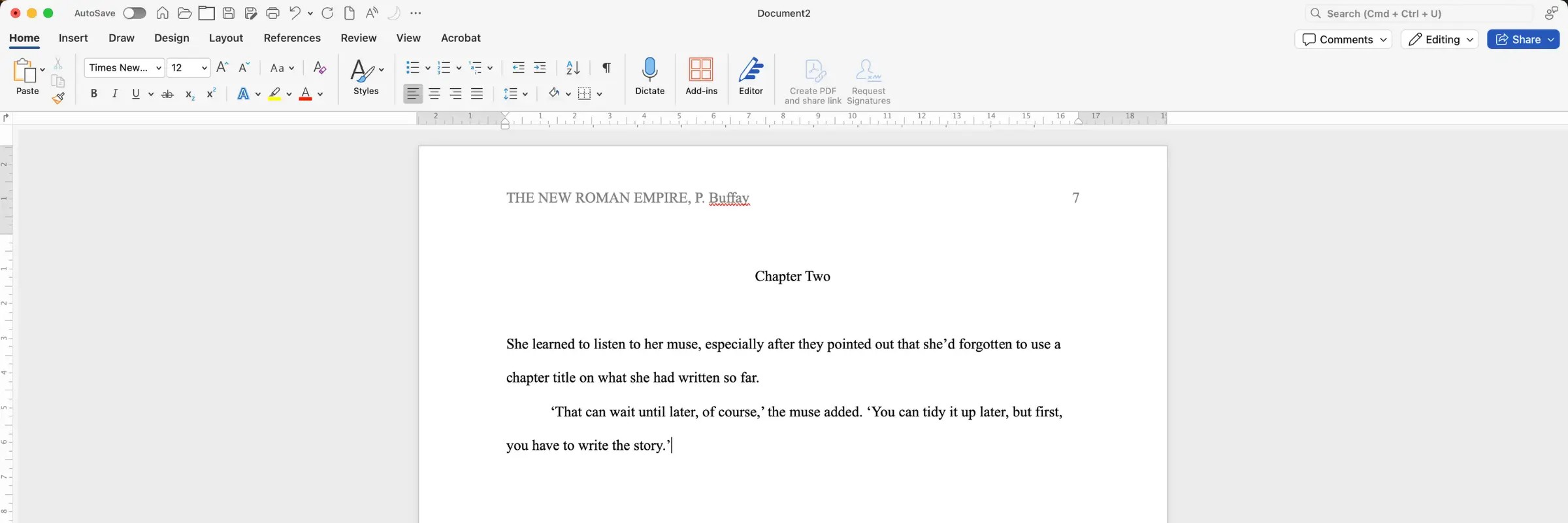 A book manuscript that is presented well demonstrates professionalism on the part of the writer.