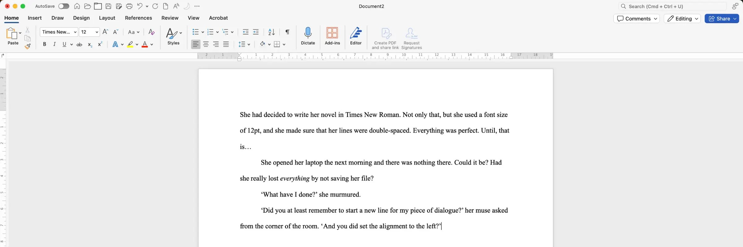 Making sure your novel manuscript has page numbers is an important part of proper formatting.