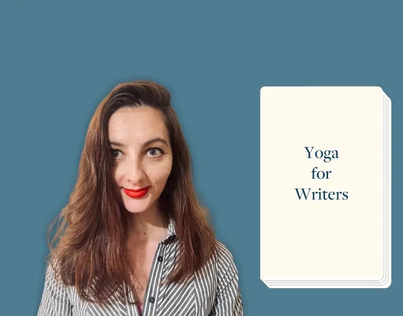Live workshop on how writers can practice yoga for creativity with Ria Peake.