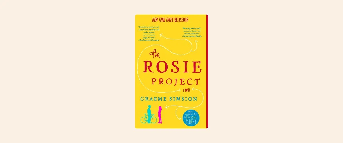 Cover of the book The Rosie Project by Graeme Simsion.