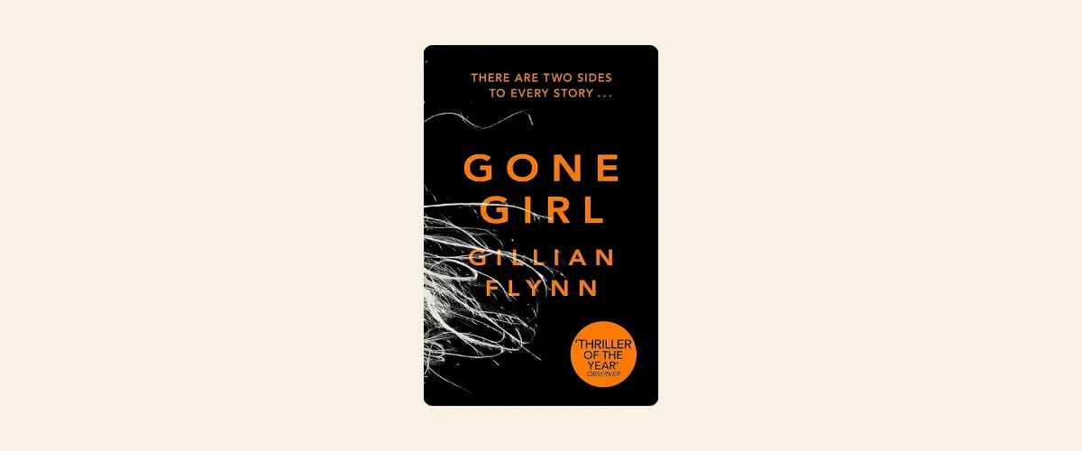 Cover of the book Gone Girl by Gillian Flynn.