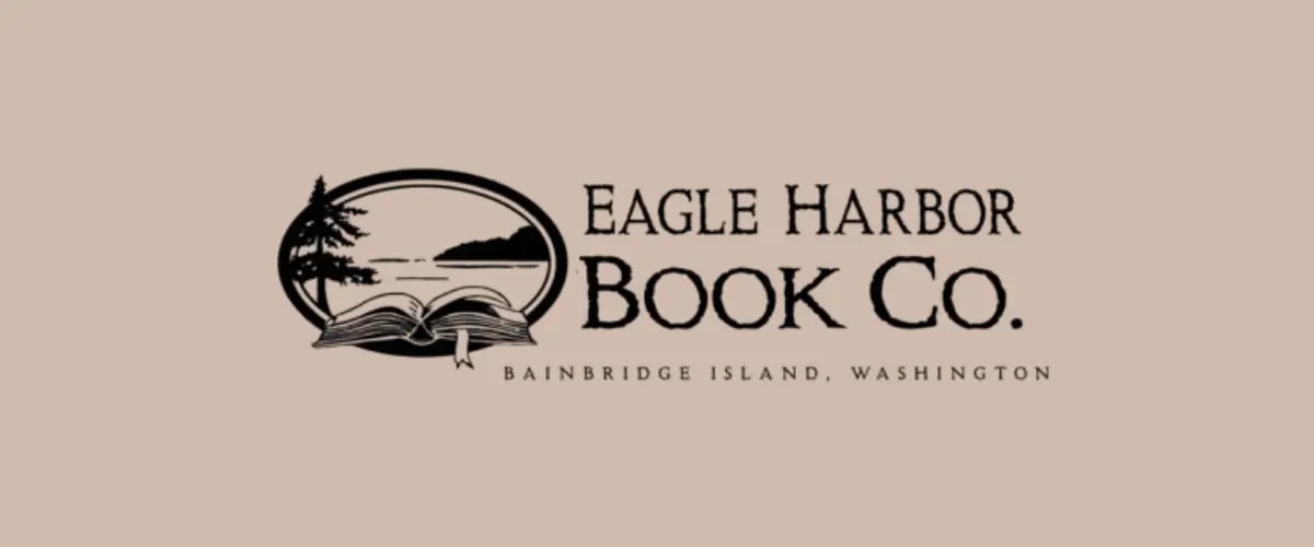 Logo of Eagle Harbor Book Co. independent bookstore, Washington.